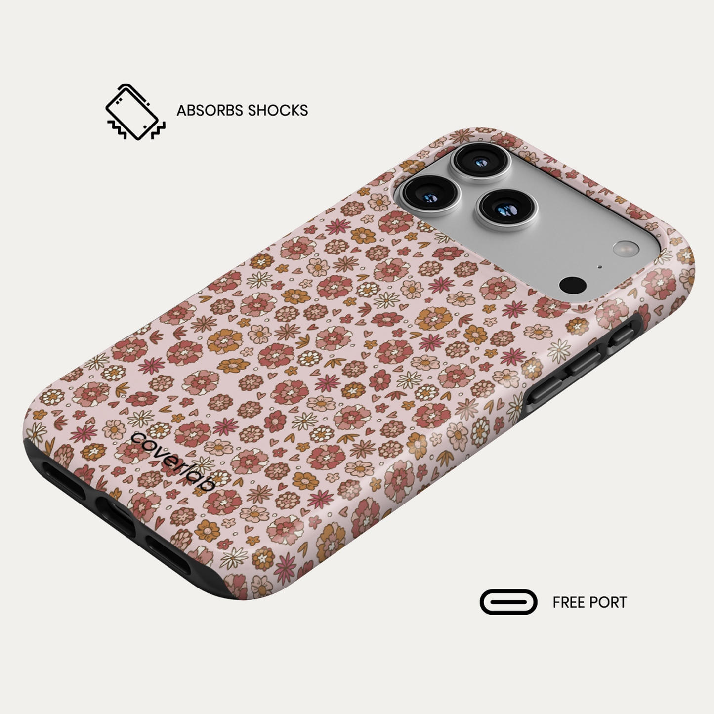 Desert Flower Tough iPhone Case