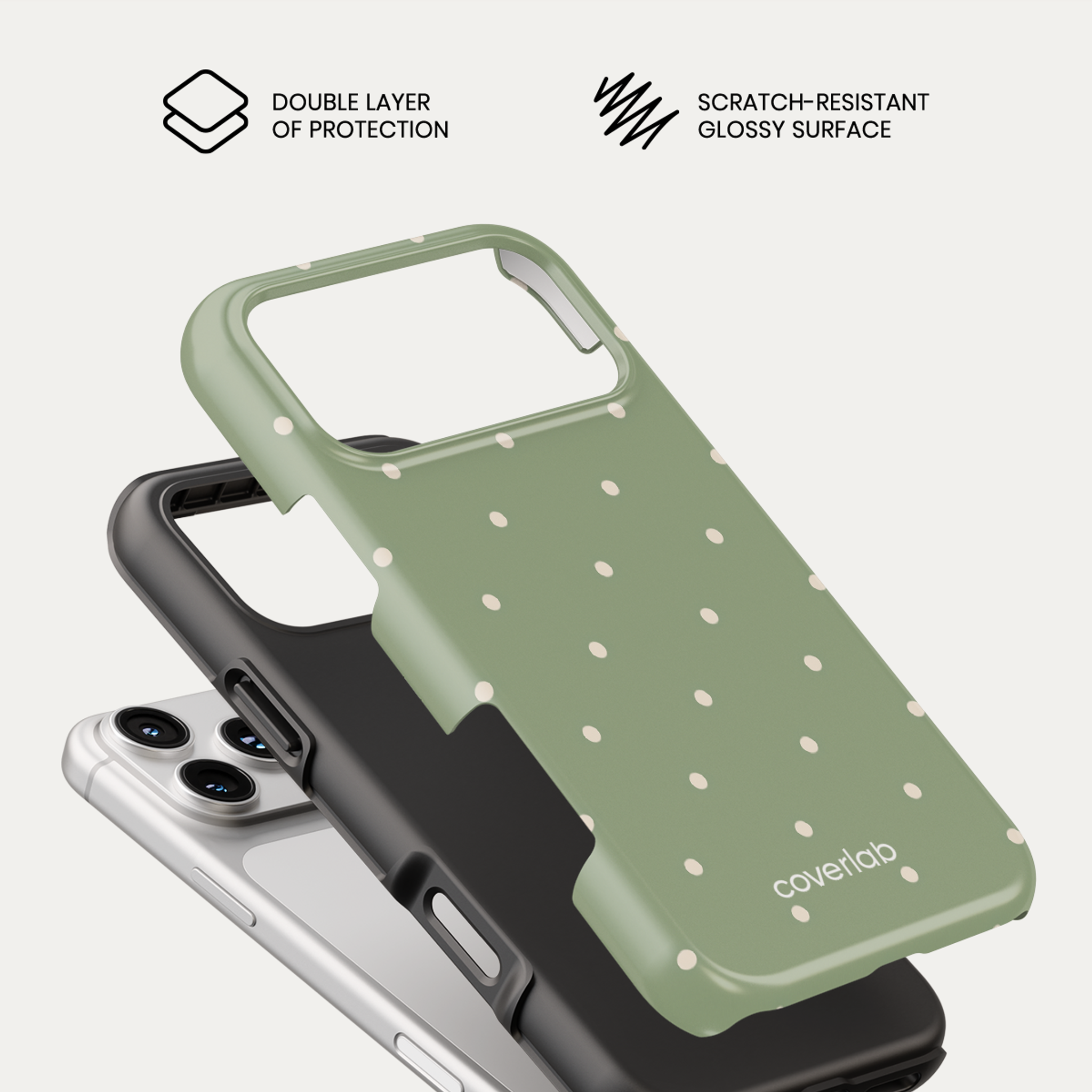 Dotty Tough iPhone Case
