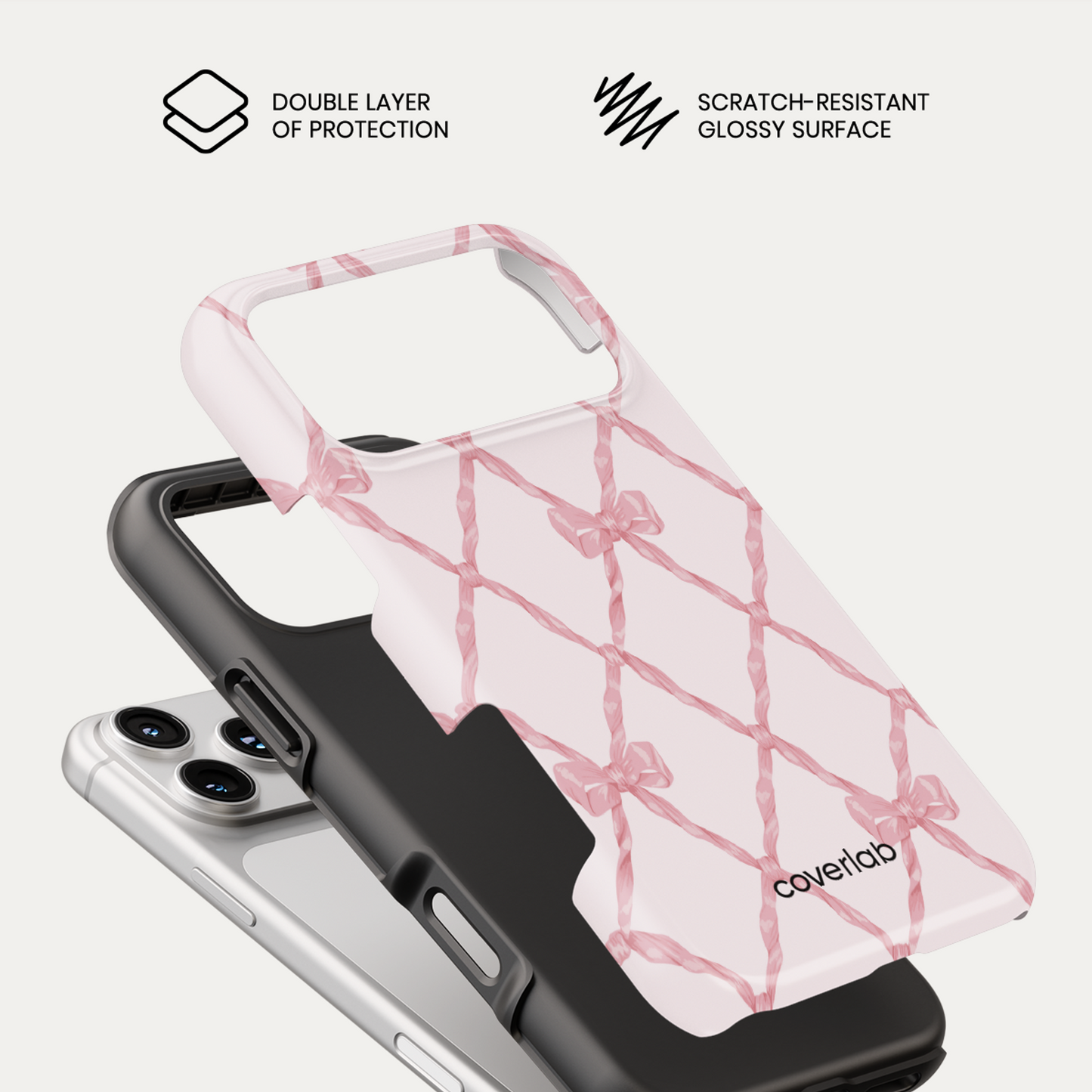 Infinite Ribbon Tough iPhone Case