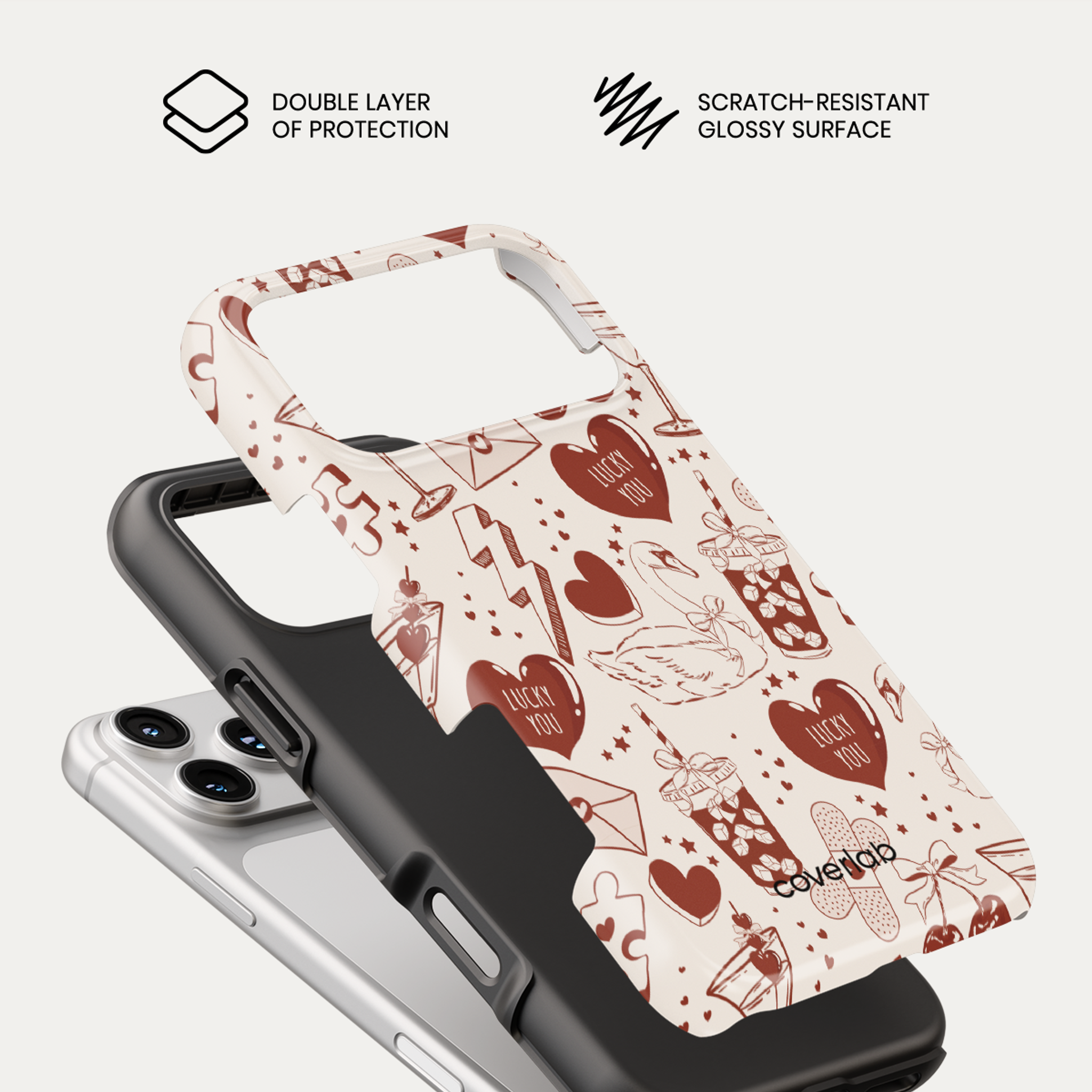 Lucky Valentine Tough iPhone Case