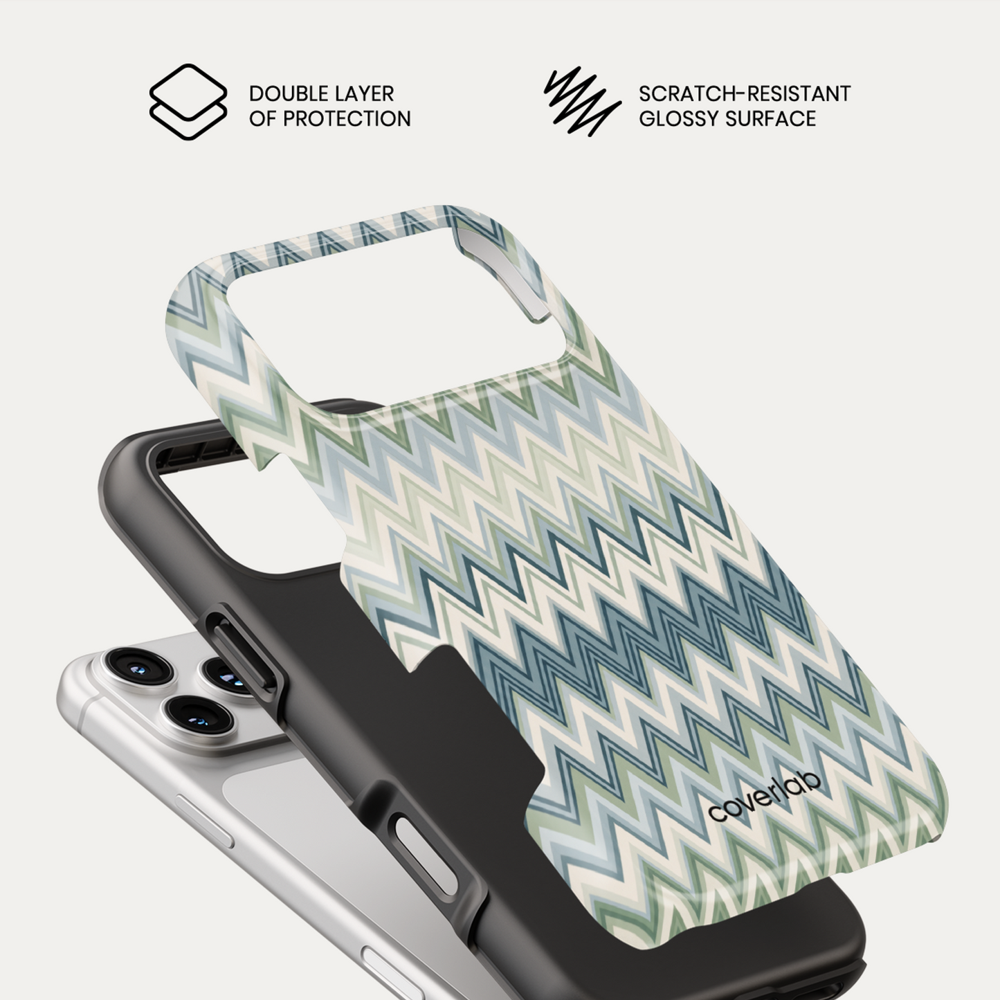 Ocean Breeze Tough iPhone Case