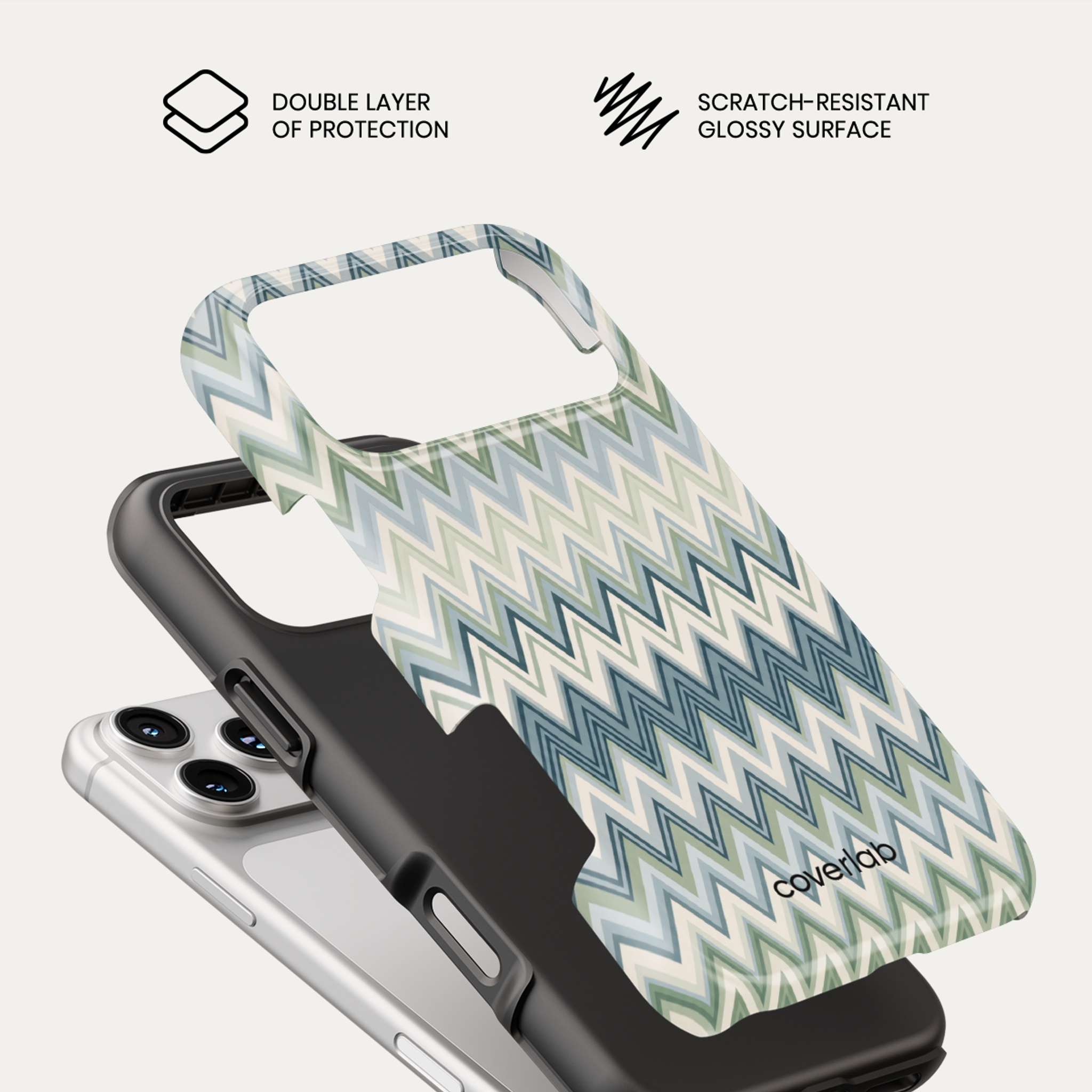 Ocean Breeze Tough iPhone Case