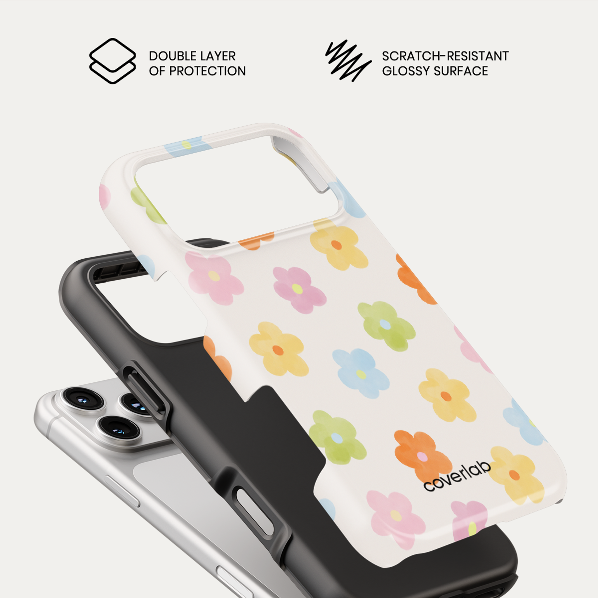 Pastel Bloom Tough iPhone Case
