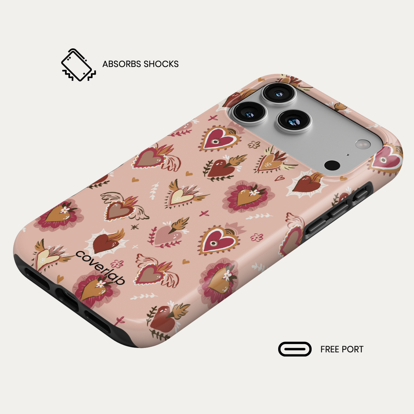 Sacred Heart Tough iPhone Case