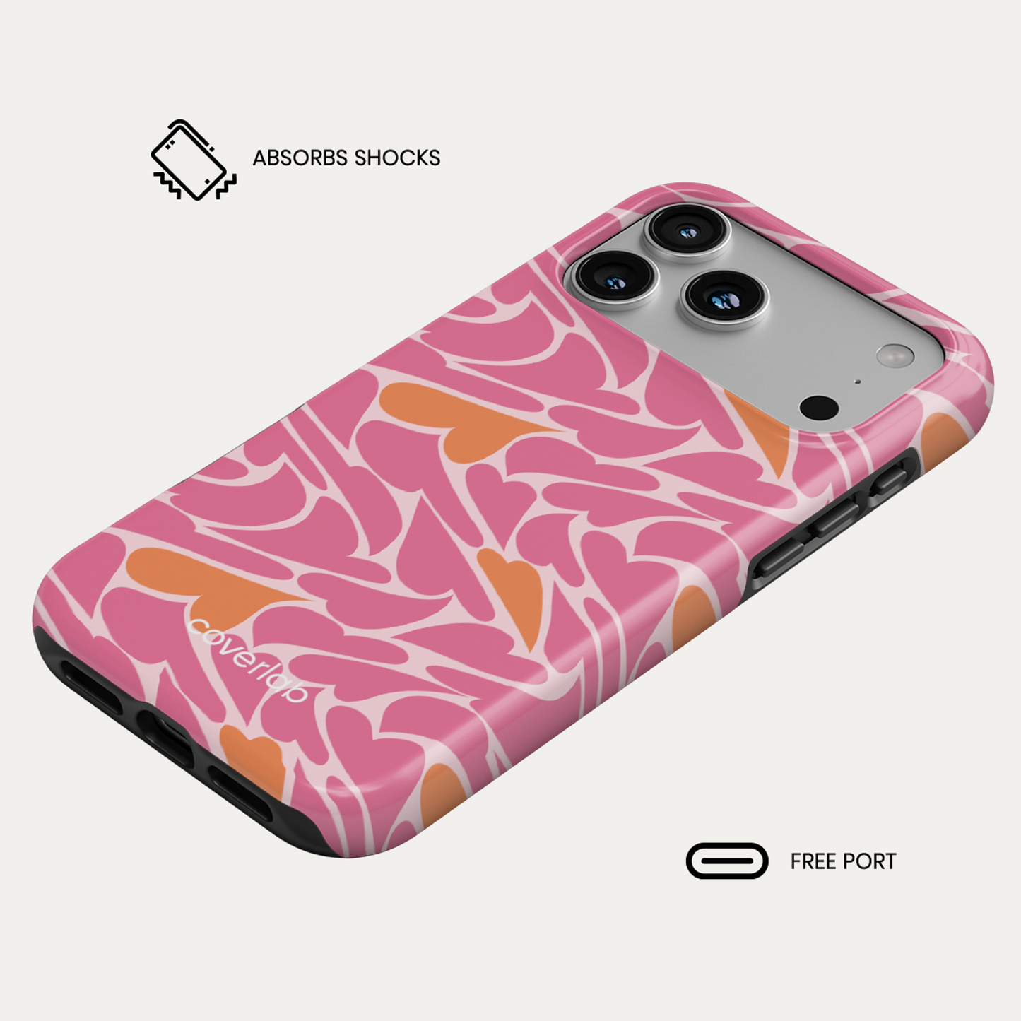 Sunday Pink Tough iPhone Case