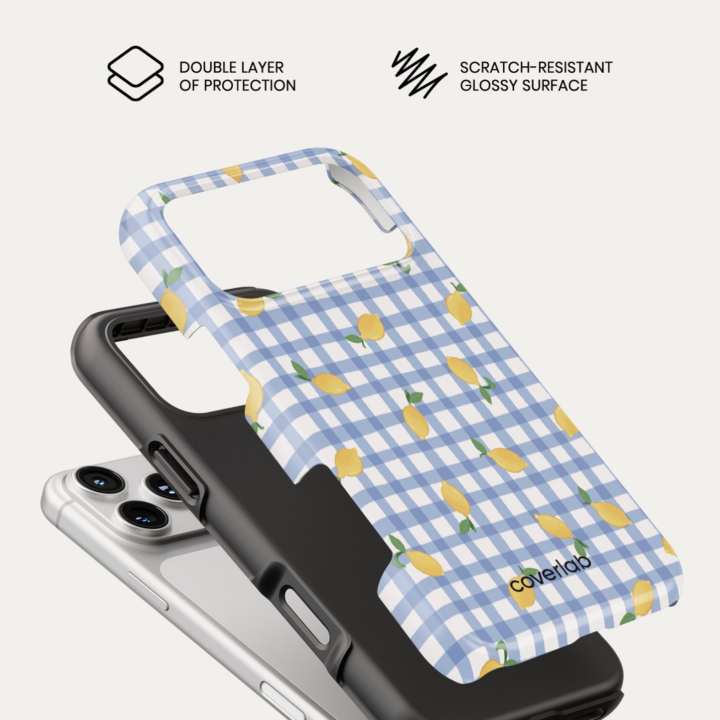 Vichy Lemons Tough iPhone Case