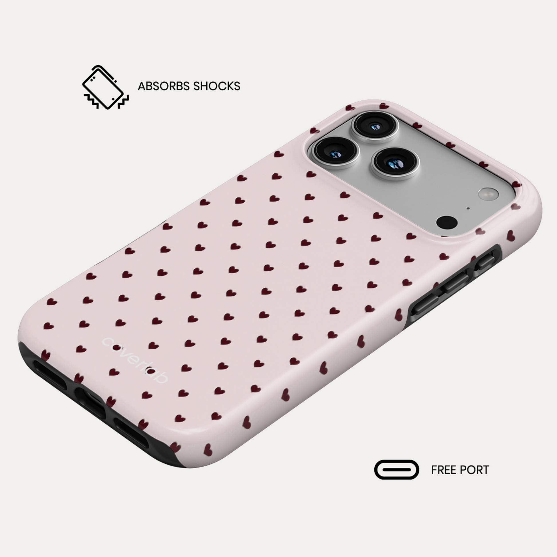 Girly Tough iPhone Case