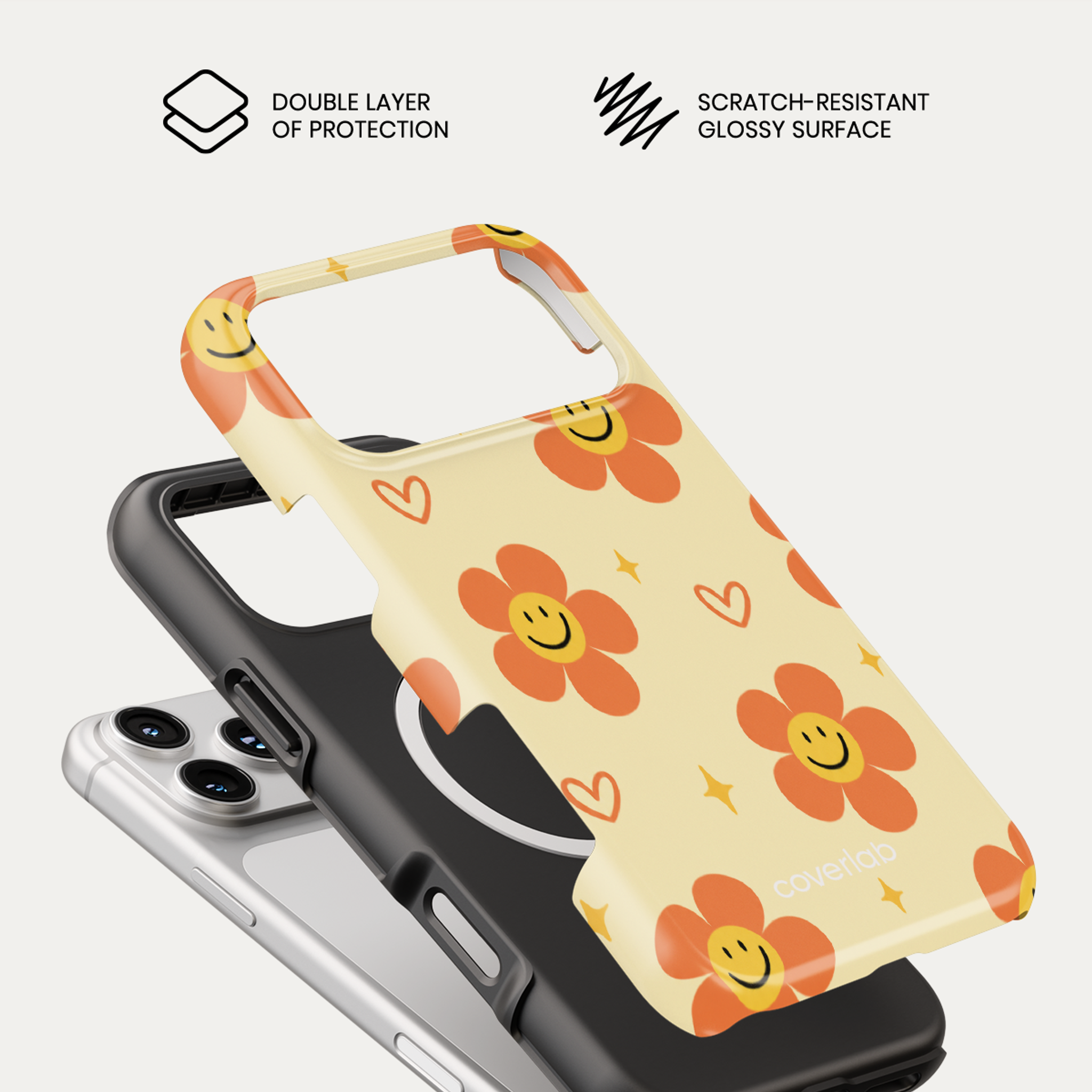 Happy Daisies Tough iPhone Case