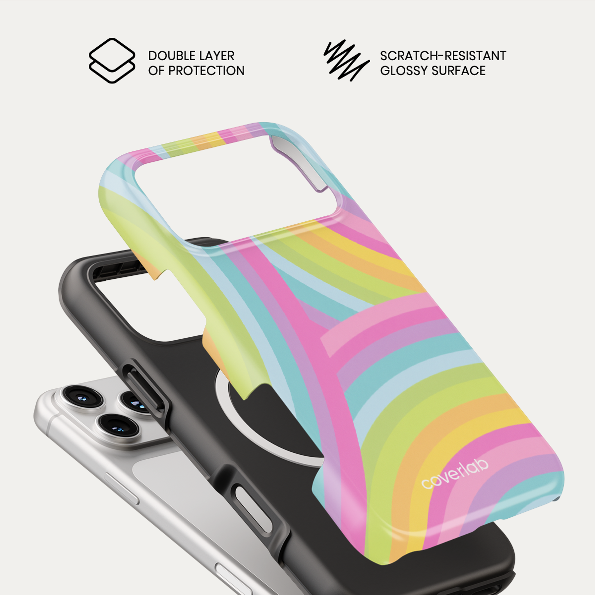 Candy Swirl Tough iPhone Case