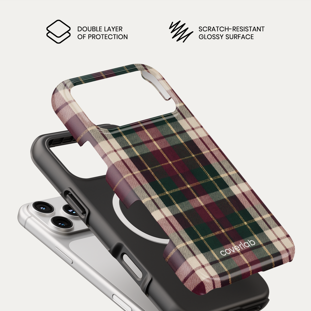 Tartan Amaro Tough iPhone Case
