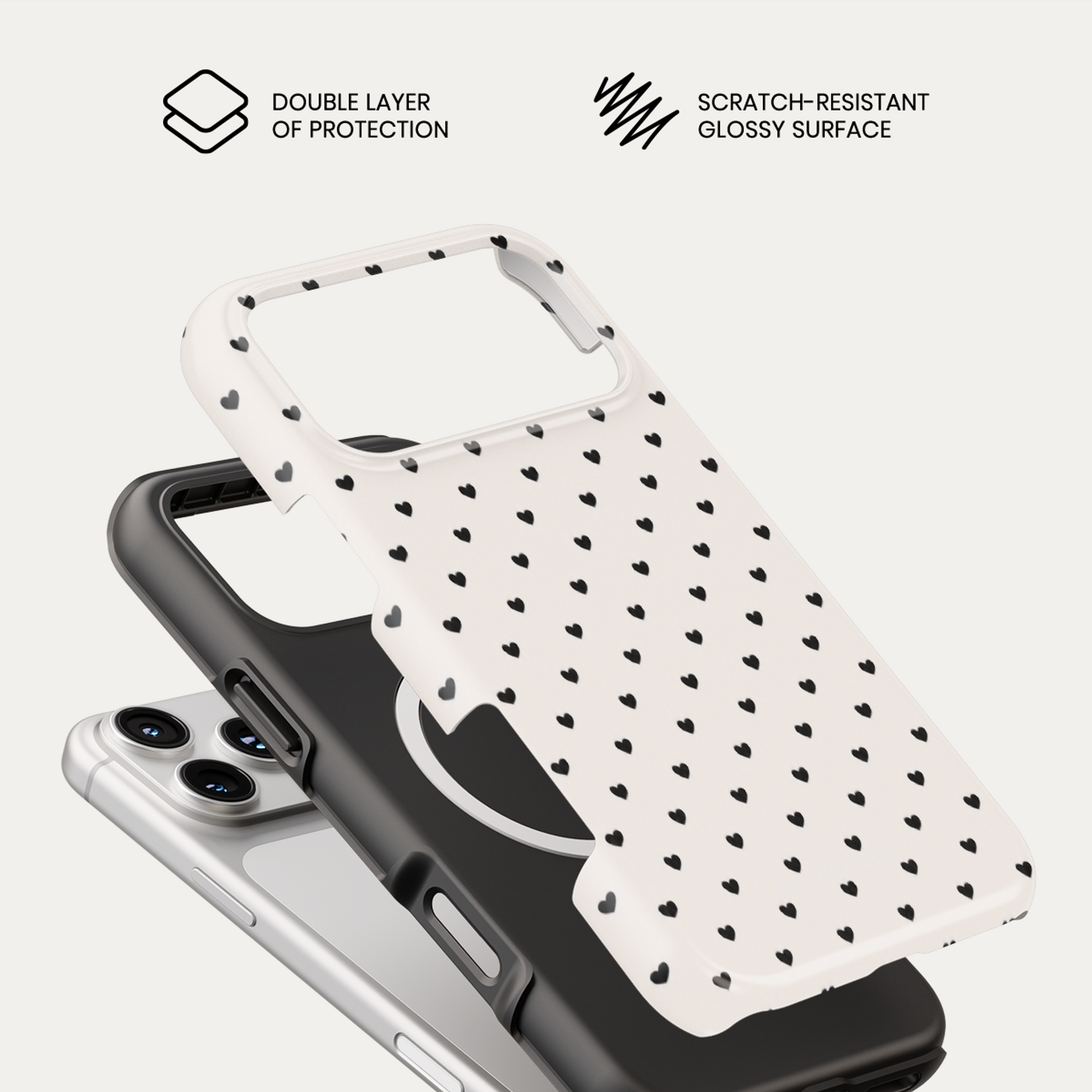 Sweetheart Ditsy Tough iPhone Case