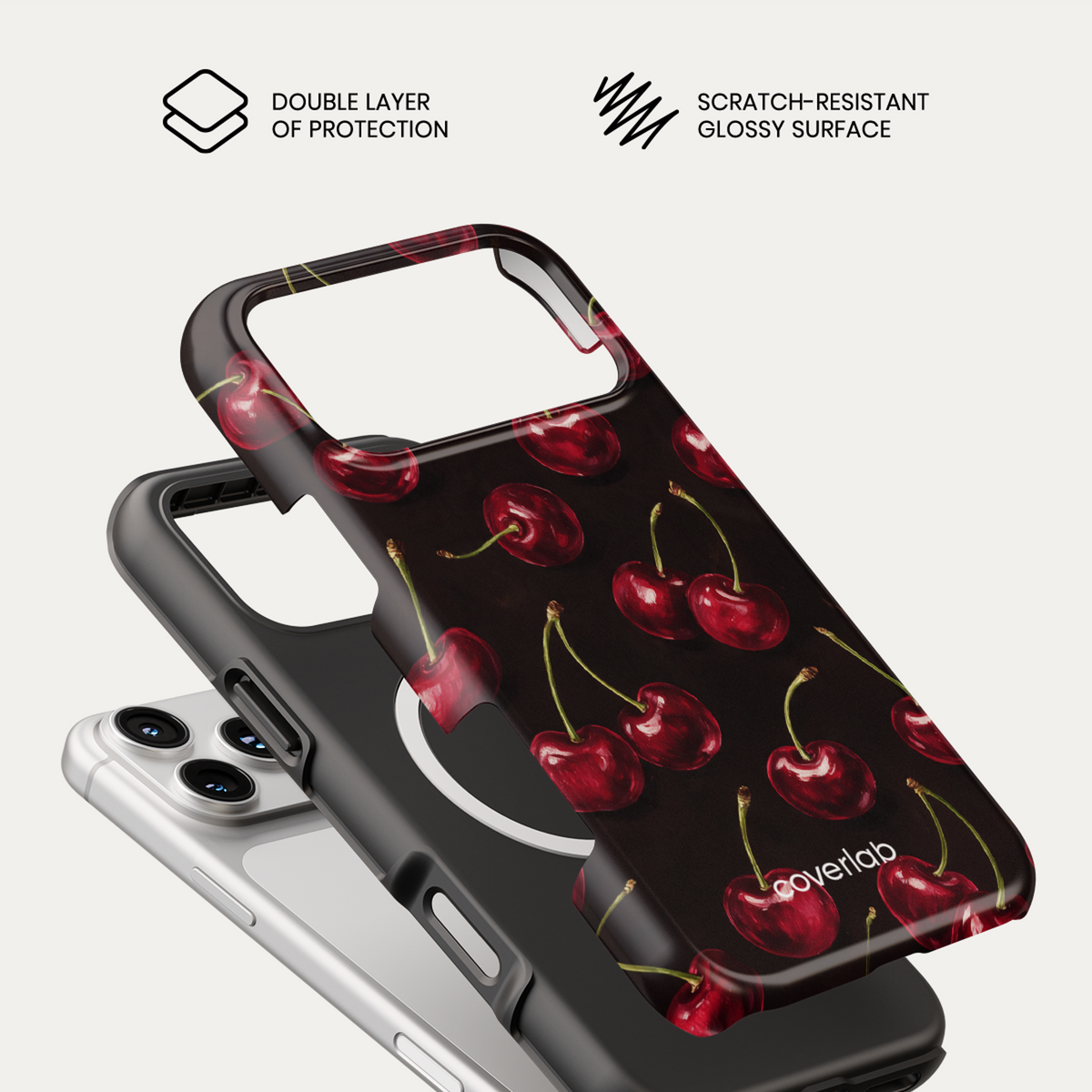 Ciliegie Notte Tough iPhone Case