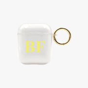 Cover per Airpods con Iniziali Grandi