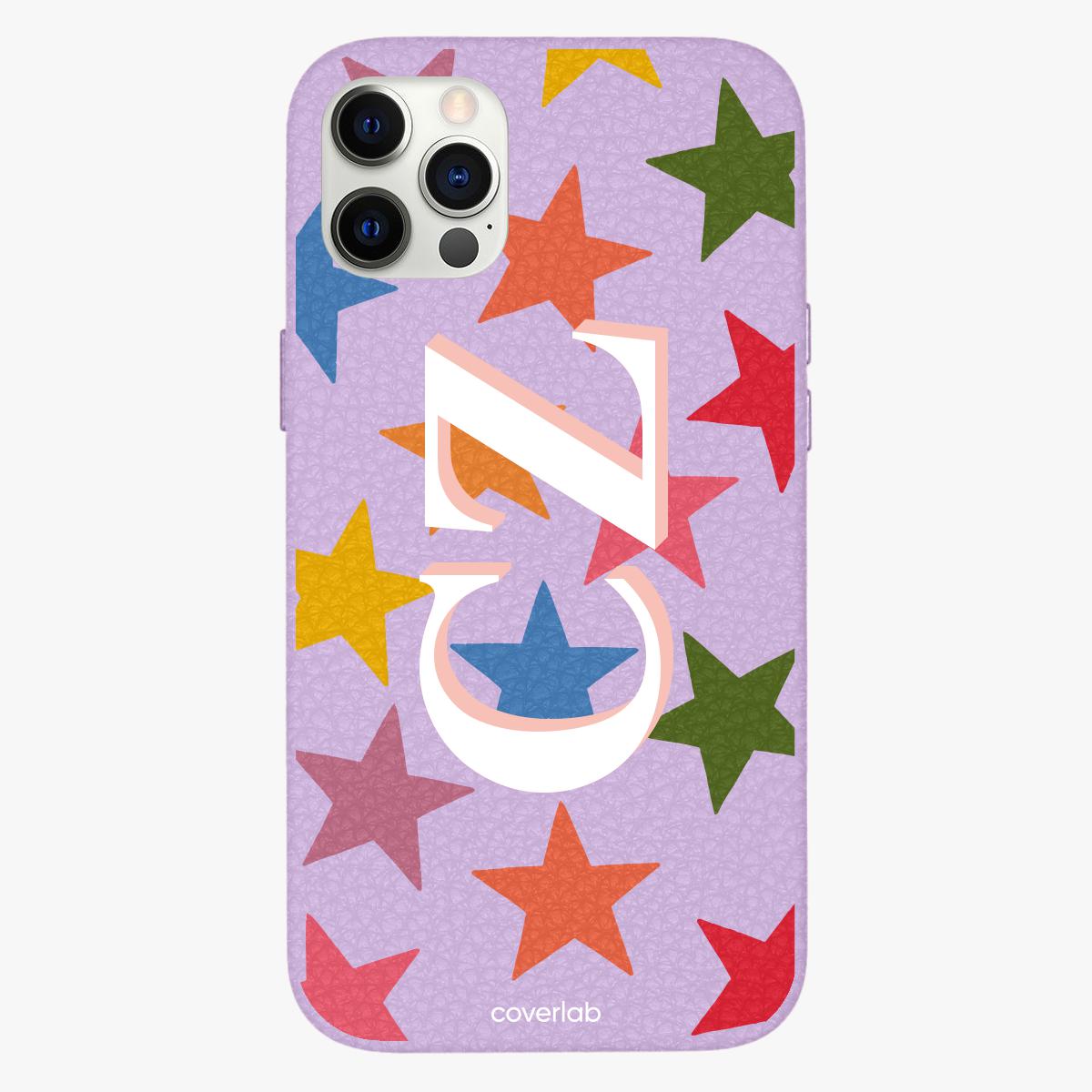 Big Stars Personalised Leather iPhone Case