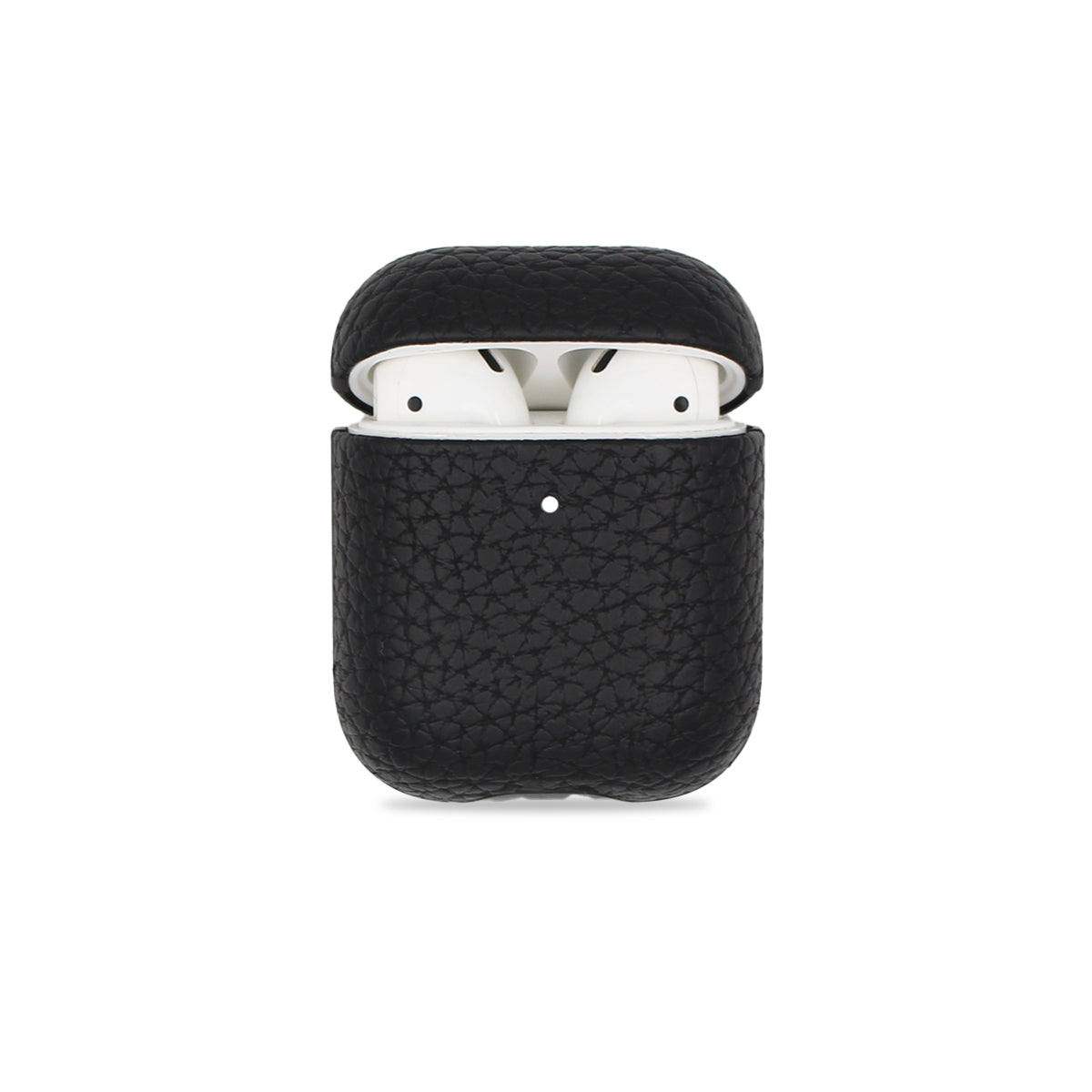 Girls Support Girls Black Pebbled AirPods Case
