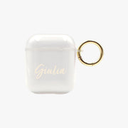 Cover per Airpods con Nome Corsivo