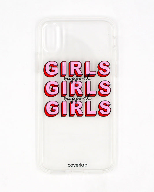 Girls Support Girls iPhone Case - Coverlab