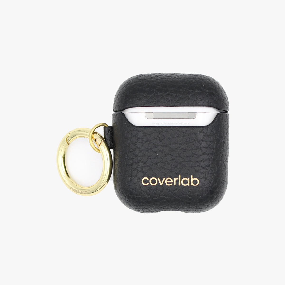 Single Initial Personalised Leather AirPods Case
