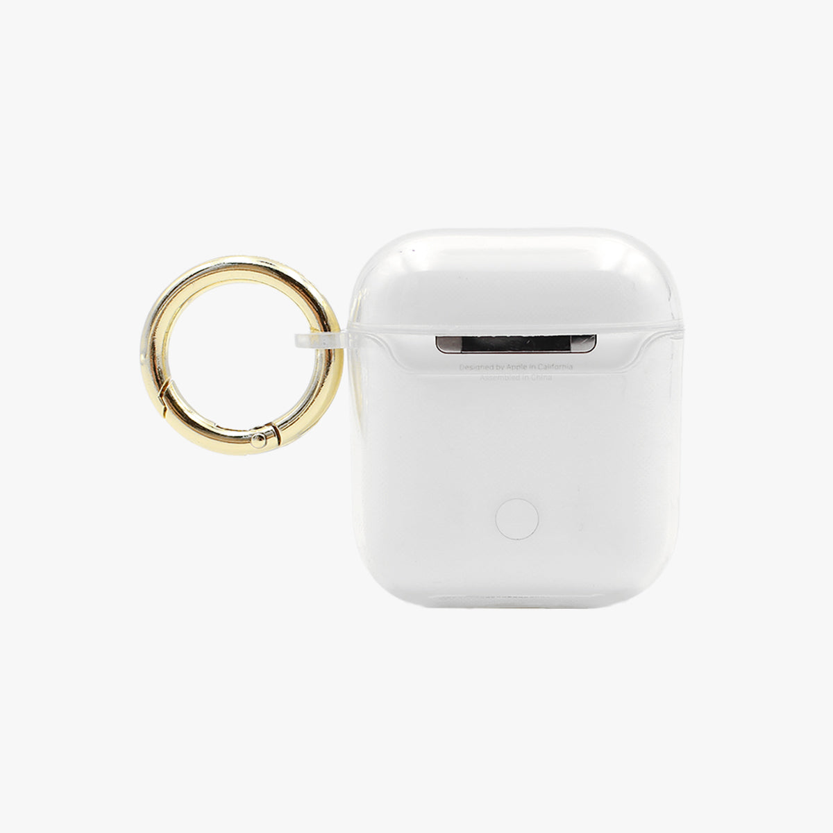 Bubble Name personalisiertes Clear AirPods Etui