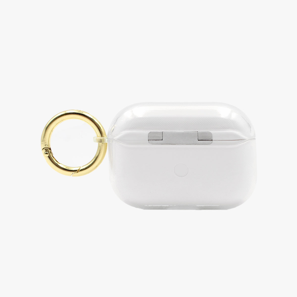Single Initial Personalised Clear AirPods Case