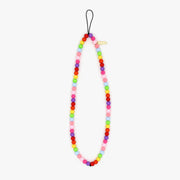 Rainbow Beaded Phone Strap